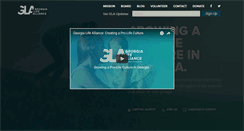Desktop Screenshot of georgialifealliance.com